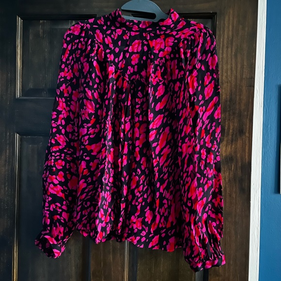 InWear fuschia blouse - 10US - Picture 2 of 3